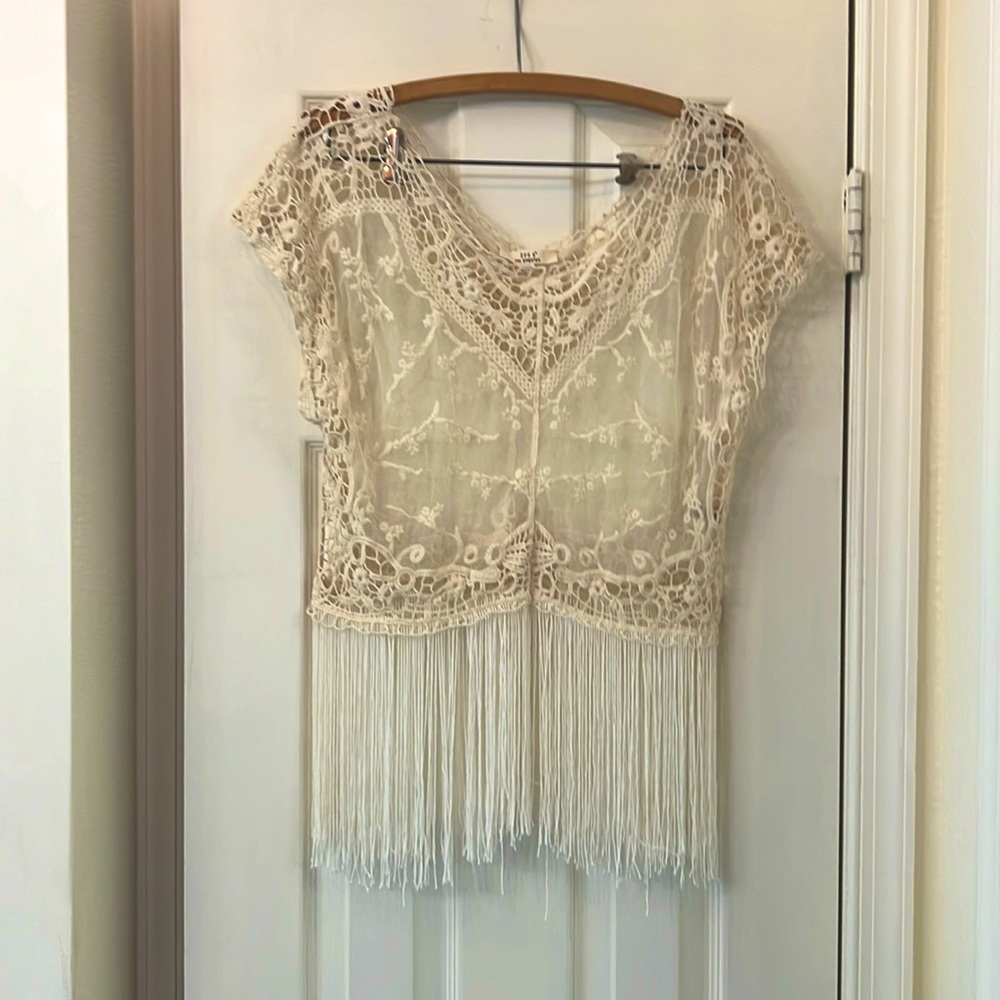 Top with fringe